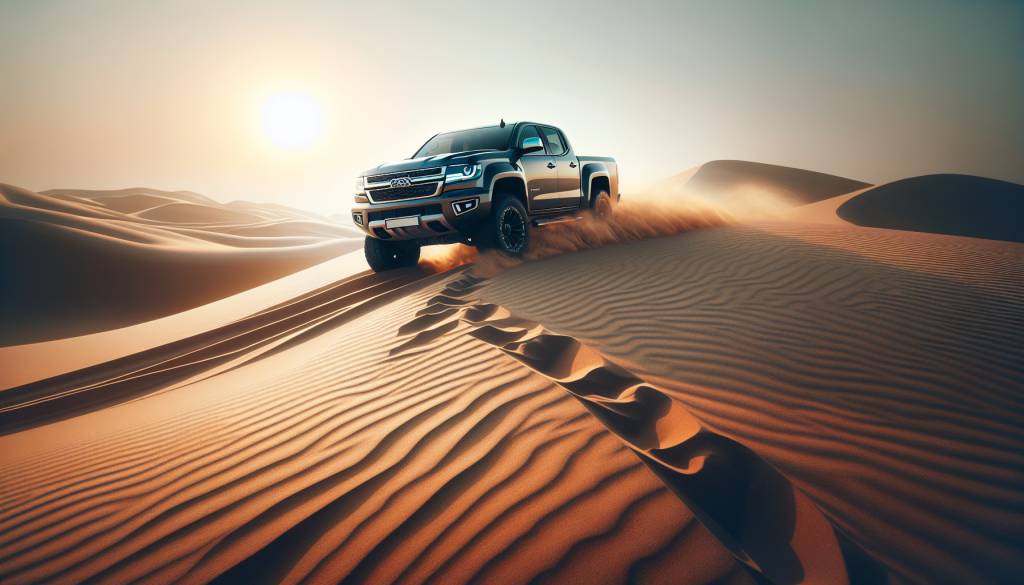 Dompter le désert : le pickup 4x4 idéal pour une aventure dans les dunes