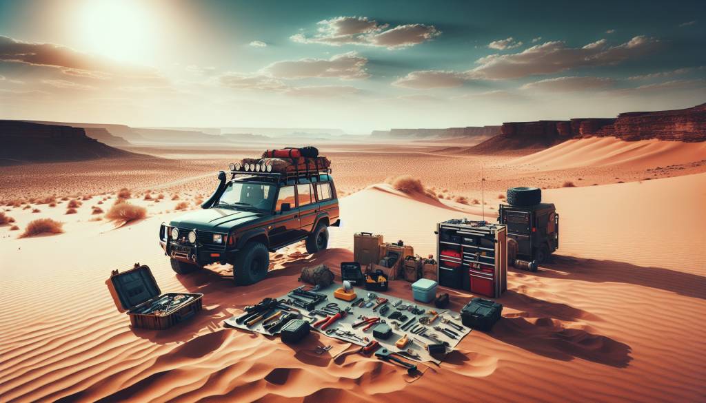 Astuces et stratégies pour une traversée du désert en 4x préparation et équipements