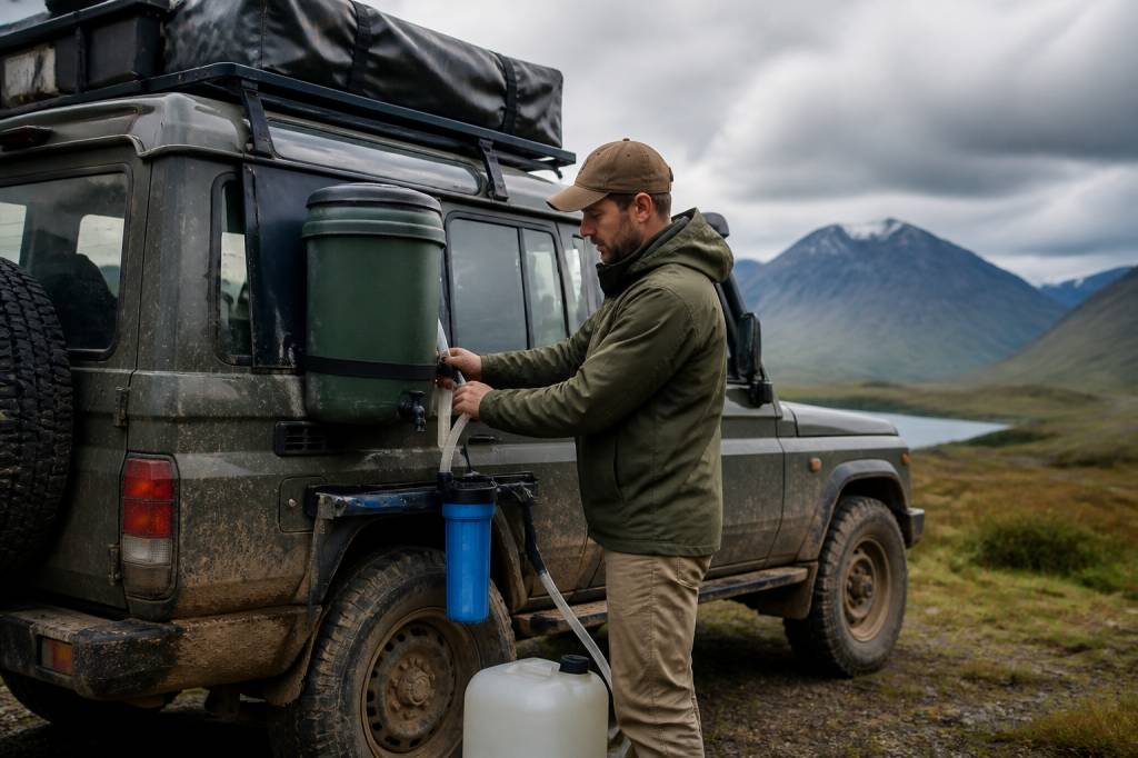 Comment bien choisir et installer un système de récupération d’eau à bord de votre Land Rover pour les longs roadtrips en autonomie